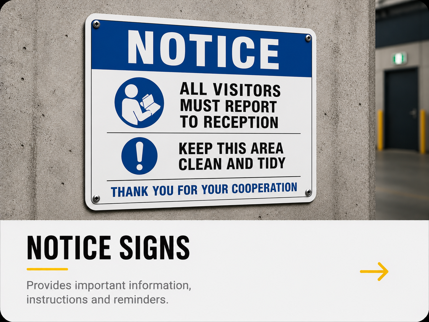 Notice Signs