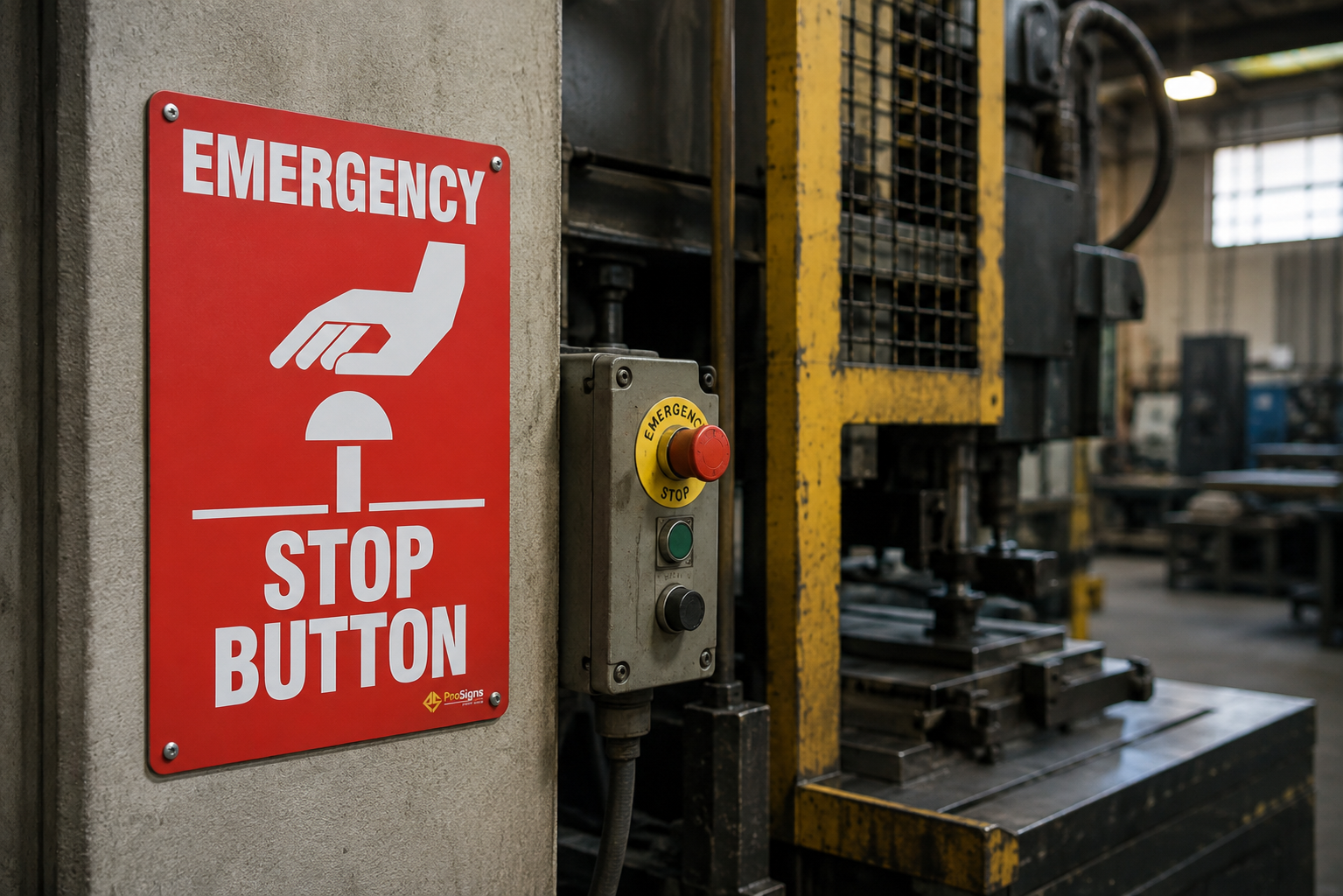 Emergency Stop Button