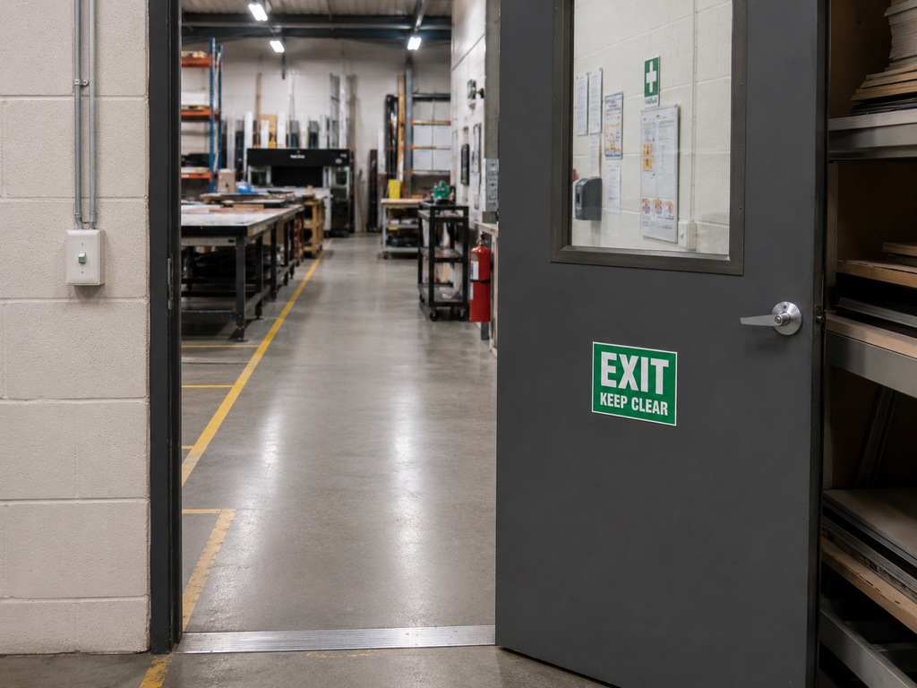 Keep Exit Clear