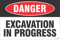 Danger – Excavation in Progress