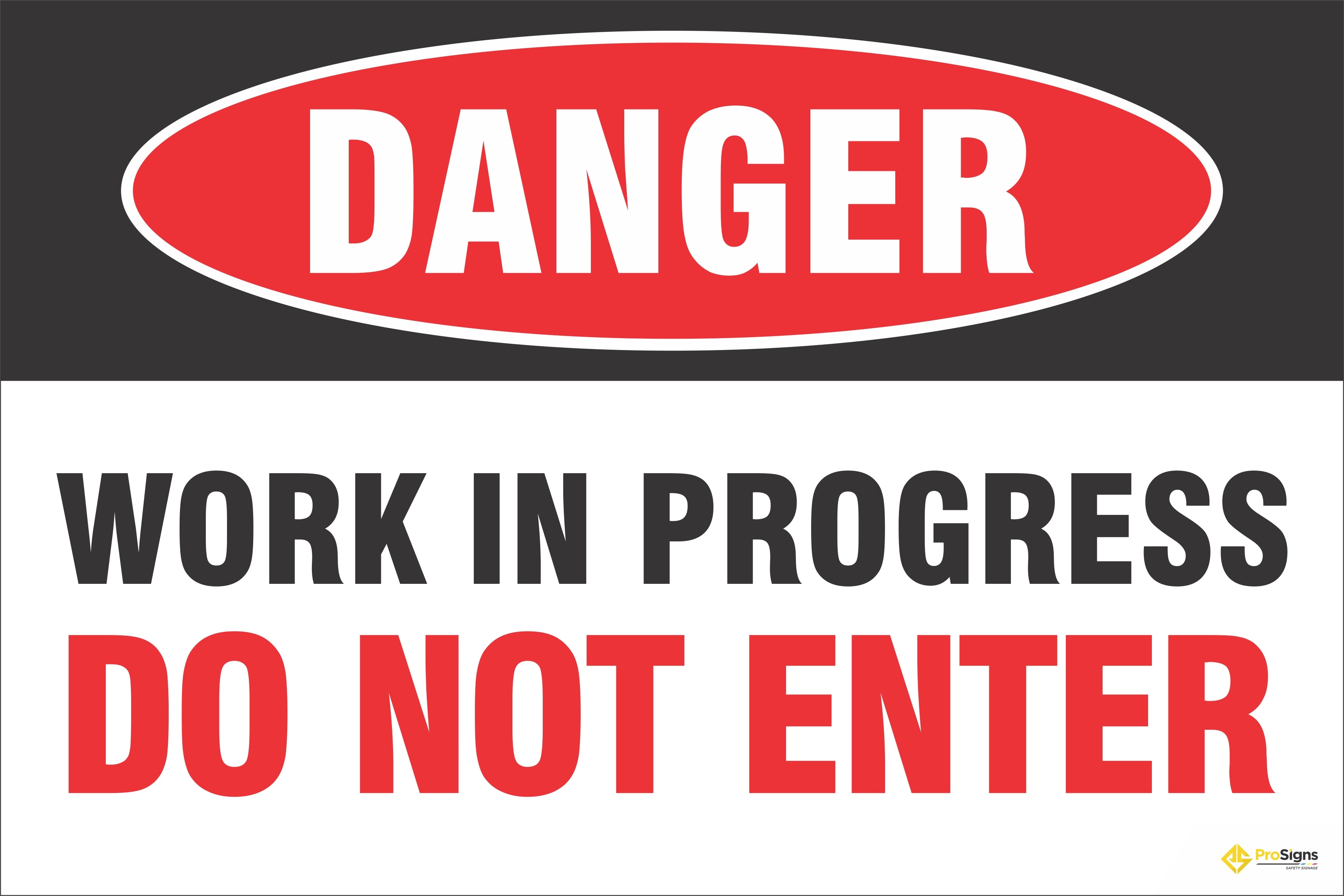 Danger - Work in Progress, Do Not Enter
