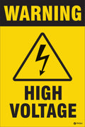 Warning – High Voltage