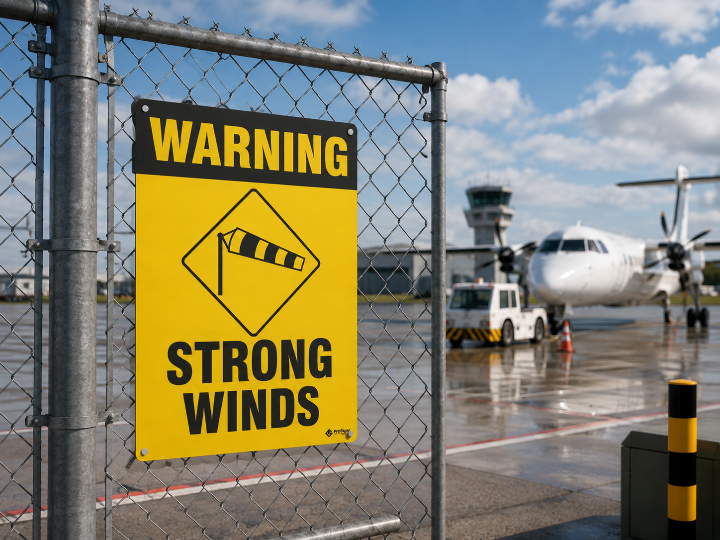 Warning – Strong Winds